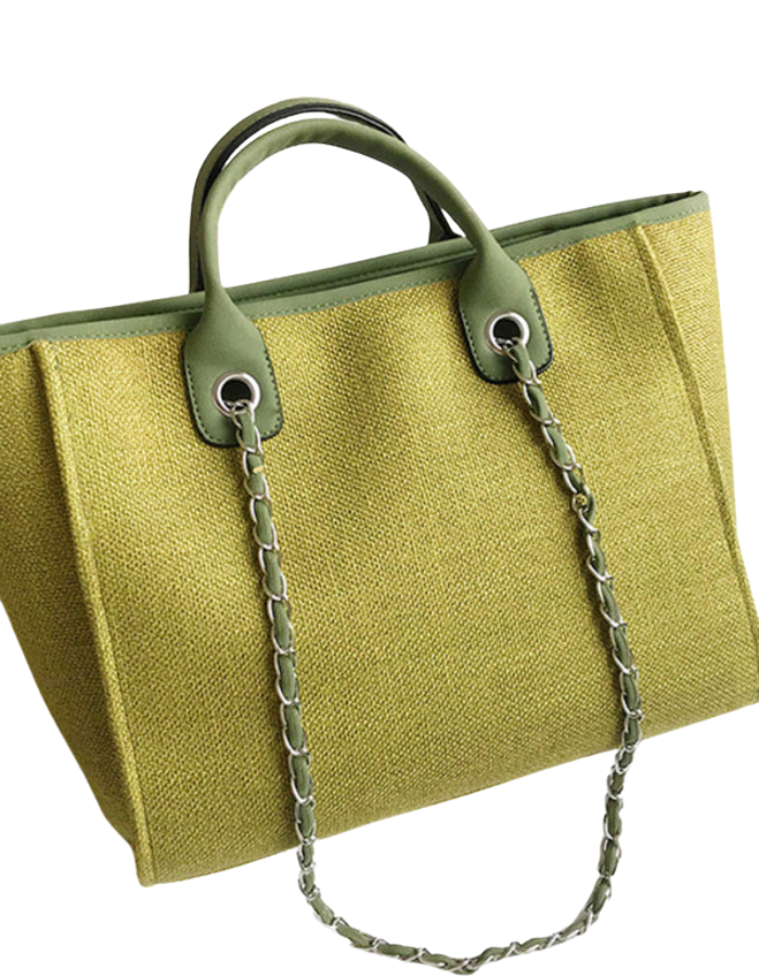 SHOPIQAT Bucket Women's Large Capacity Portable Single Shoulder Diagonal Chain Tote Bag - Premium from shopiqat - Just $11.250! Shop now at shopiqat