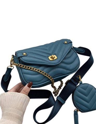 SHOPIQAT Shoulder High Sense Chain Messenger Small Bag - Premium from shopiqat - Just $9.900! Shop now at shopiqat