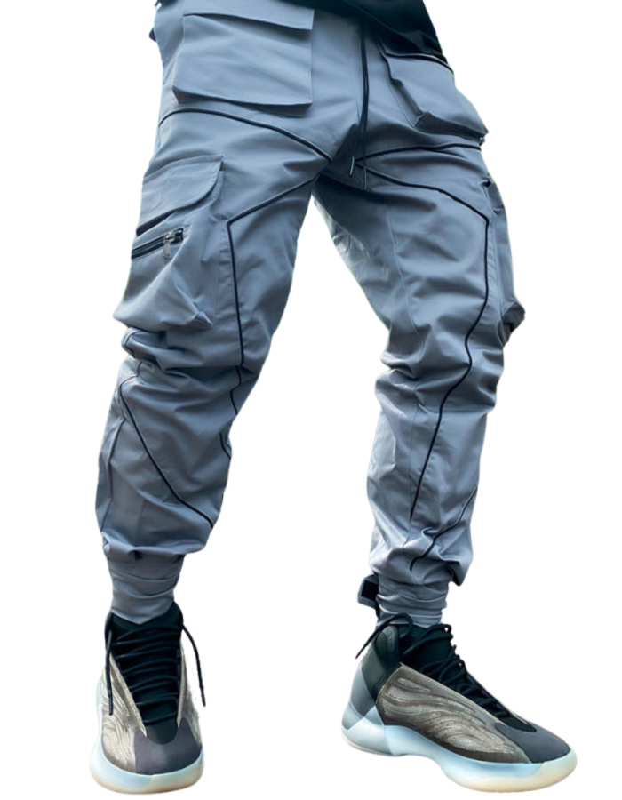 SHOPIQAT Men's Trendy Loose Straight Multi-Pocket Cargo Pants - Premium from shopiqat - Just $10.500! Shop now at shopiqat