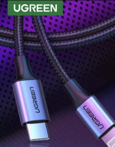Ugreen Cable USB C To Lightning 1m - Black