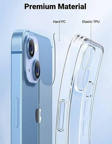 Ugreen iPhone 14 Plus Magnetic Protective Classy Clear Case