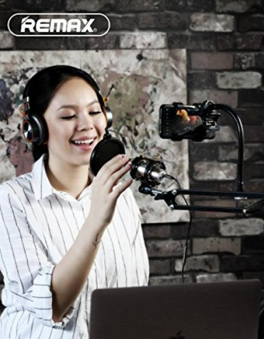 Remax CK100 Mobile Recording Studio Microphone Stand holder - Black