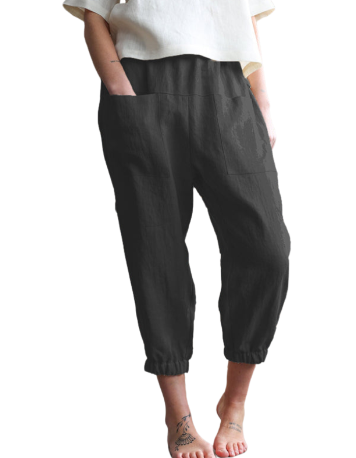 SHOPIQAT New Style Loose Pocket Casual Pants - Premium  from shopiqat - Just $7.500! Shop now at shopiqat