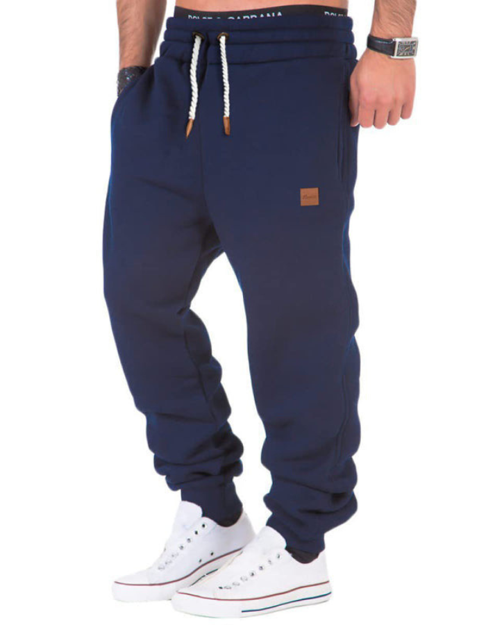 SHOPIQAT Men's Elastic Waist Sports Casual Trousers and Sweatpants - Premium  from shopiqat - Just $8.500! Shop now at shopiqat