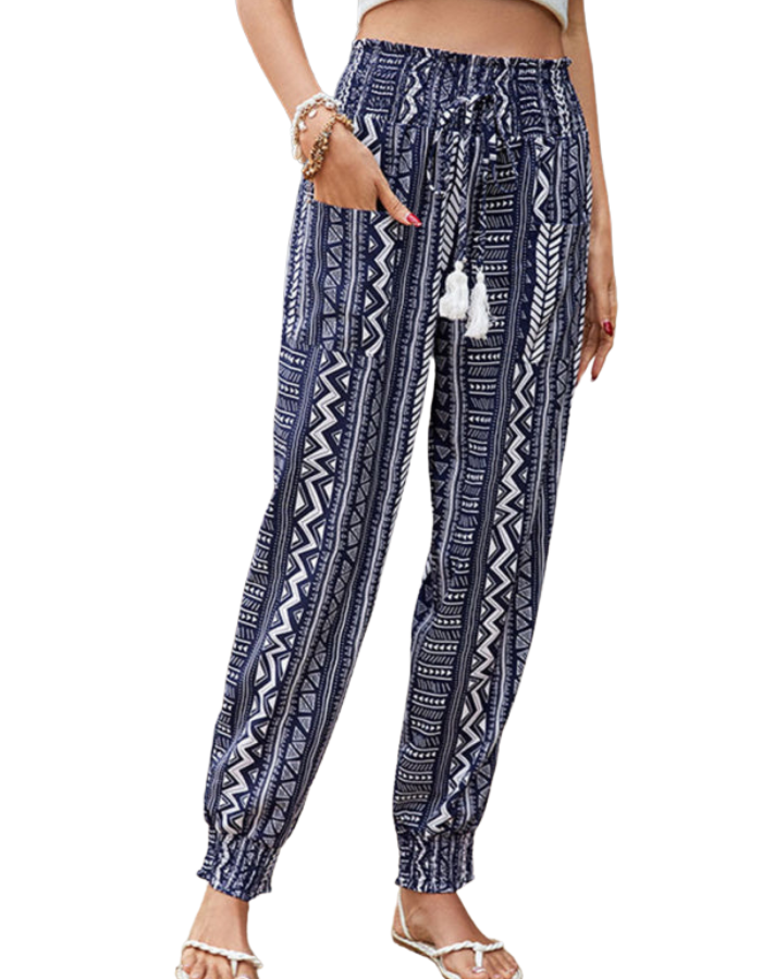 SHOPIQAT New Fashion Women's Ethnic Print Pants - Premium from shopiqat - Just $8.600! Shop now at shopiqat