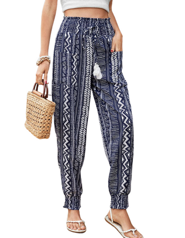 SHOPIQAT New Fashion Women's Ethnic Print Pants - Premium  from shopiqat - Just $8.600! Shop now at shopiqat