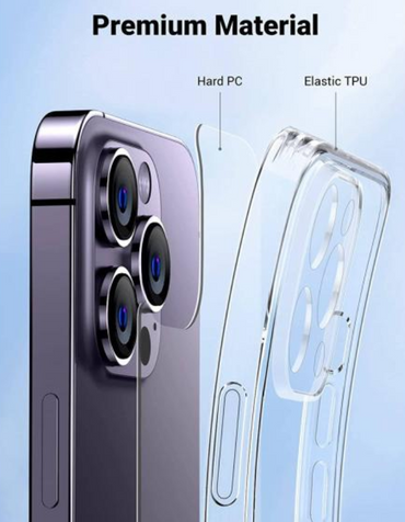 Ugreen iPhone 14 Pro Classy Enhanced Protective Case - Clear