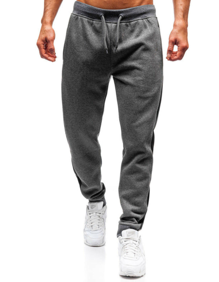 SHOPIQAT Men's Fashion Casual Stitching Pencil Trousers - Premium  from shopiqat - Just $8.550! Shop now at shopiqat