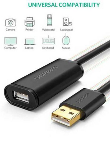 Ugreen USB 2.0 Active Extension Cable 10M