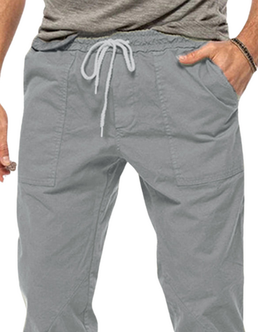 SHOPIQAT Men's Casual Pants Trendy Loose Trousers - Premium from shopiqat - Just $7.900! Shop now at shopiqat