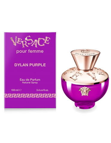 Women's Versace Dylan Purple Eau De Parfum Natural Spray 100 ml