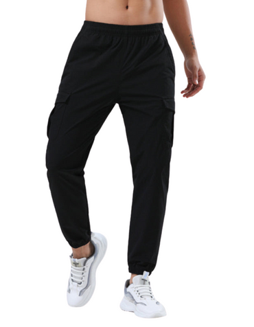 SHOPIQAT Men's Quick-Drying Elastic Casual Fitness Training Cargo Pocket Trousers - Premium from shopiqat - Just $8.600! Shop now at shopiqat