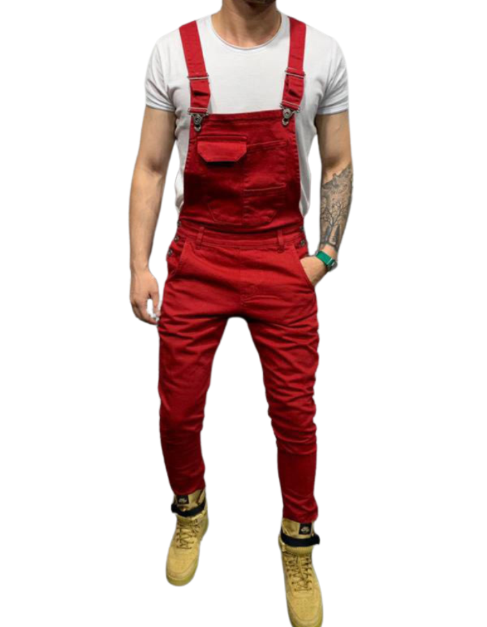 SHOPIQAT New Style Suspenders Slim Fit Jeans - Premium from shopiqat - Just $12.500! Shop now at shopiqat