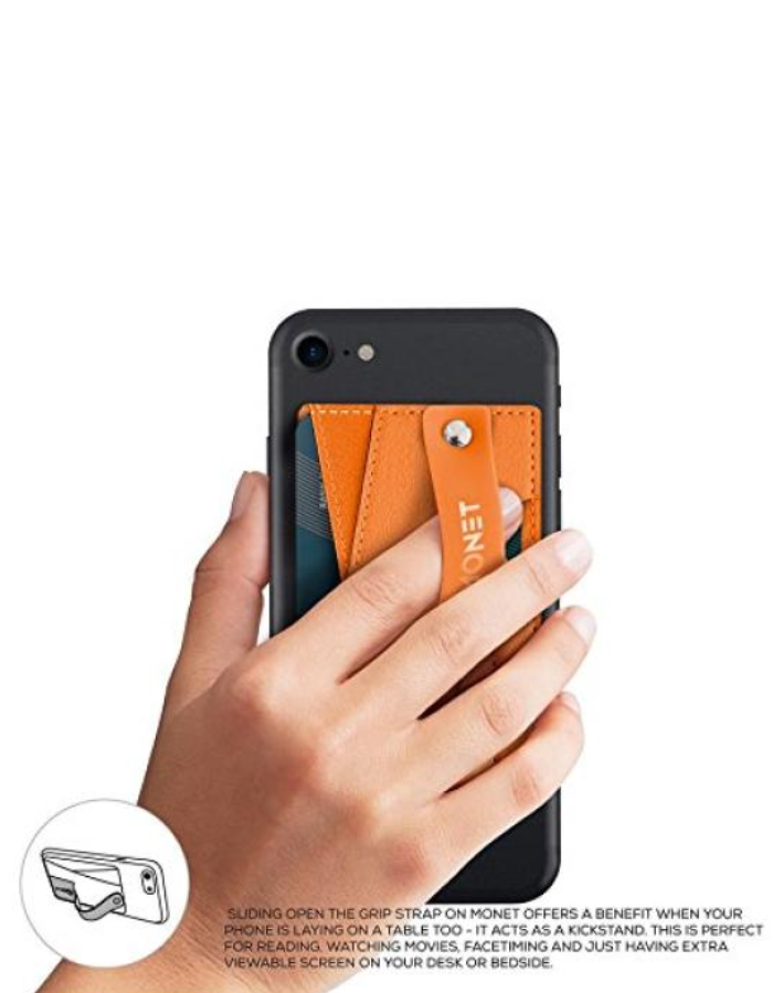 Monet Wallet Kickstand - Orange Tang