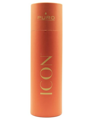 Puro Icon Fluo Stainless Steel Bottle 500ml - Orange