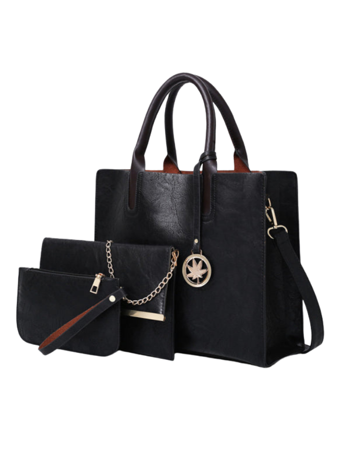 SHOPIQAT New Mother-in-Law PU Women's Large Multi-Piece Set Shoulder Bag - Premium  from shopiqat - Just $13.900! Shop now at shopiqat
