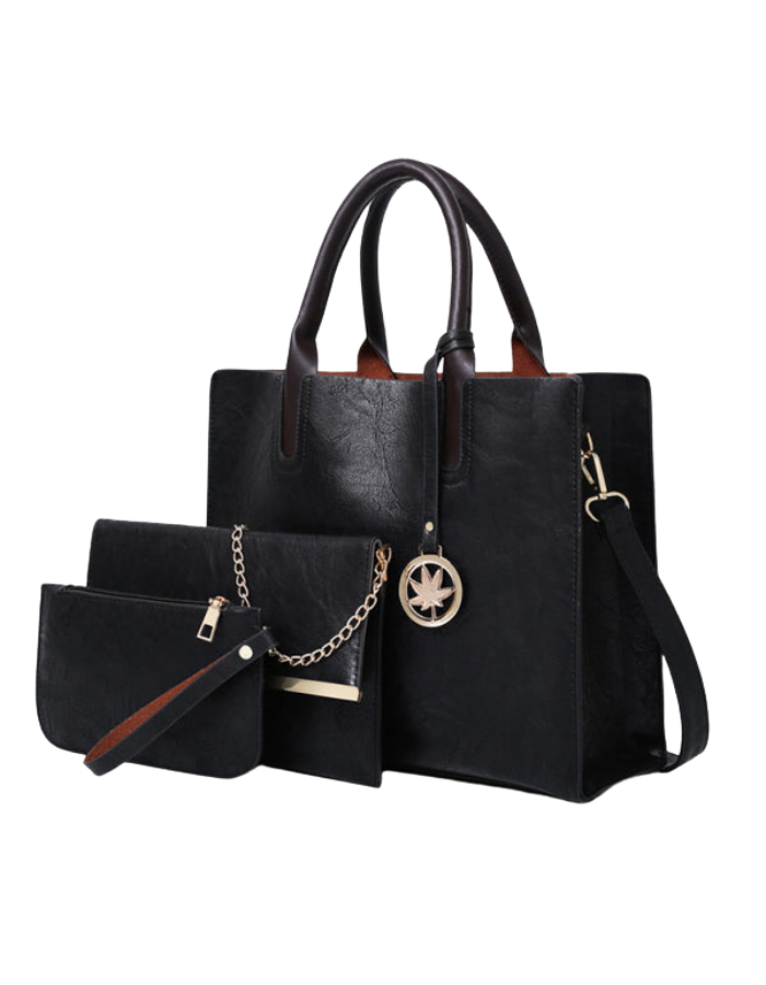 SHOPIQAT New Mother-in-Law PU Women's Large Multi-Piece Set Shoulder Bag - Premium from shopiqat - Just $13.900! Shop now at shopiqat