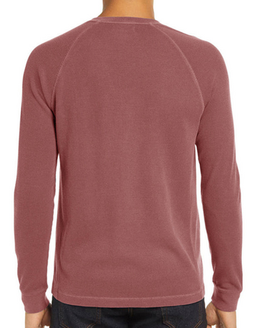 SHOPIQAT New Men's Round Neck Waffle Henley T-Shirt - Premium from shopiqat - Just $8.900! Shop now at shopiqat