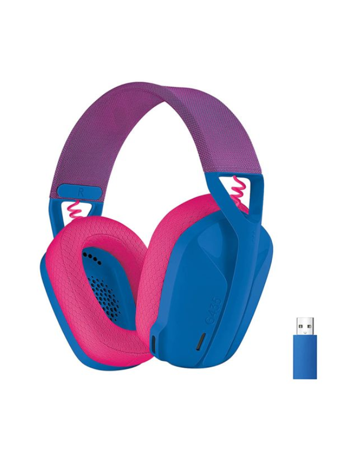 Logitech G435 LIGHTSPEED & Bluetooth Wireless Gaming Headset - Blue