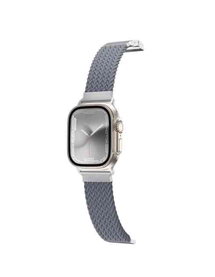 Amazing Thing Titan Weave II Band for Watch 49mm (Grey) - Premium  from shopiqat - Just $13! Shop now at shopiqat