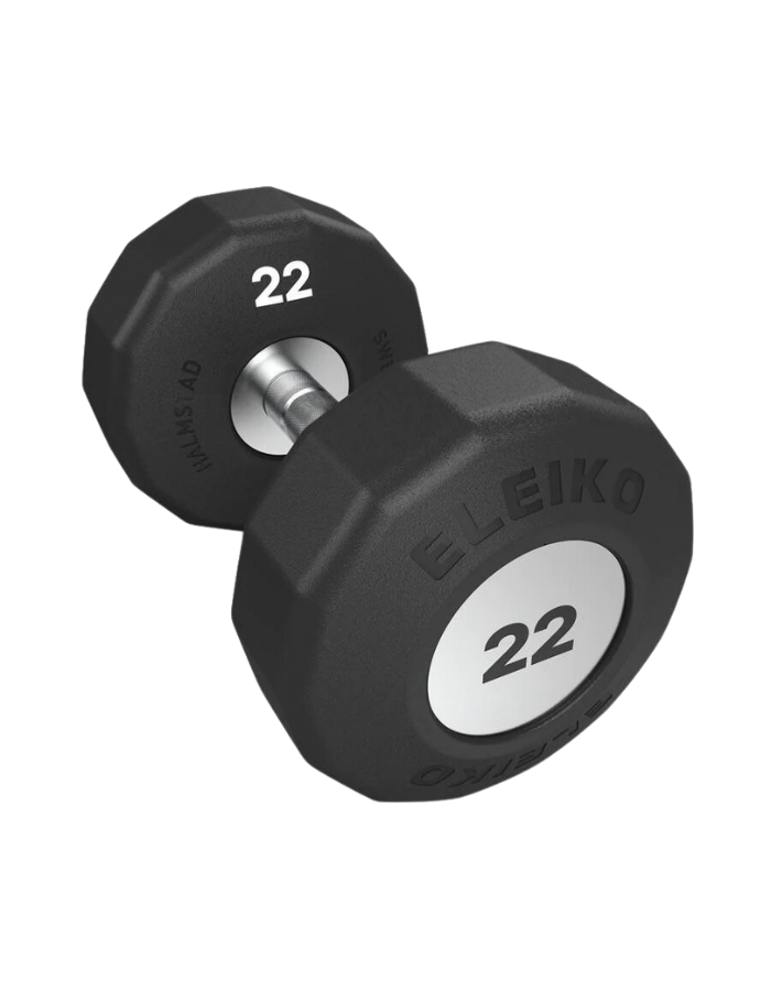 Eleiko Rotating Evo Single Dumbbell - 22 kg - Premium  from shopiqat - Just $110.500! Shop now at shopiqat