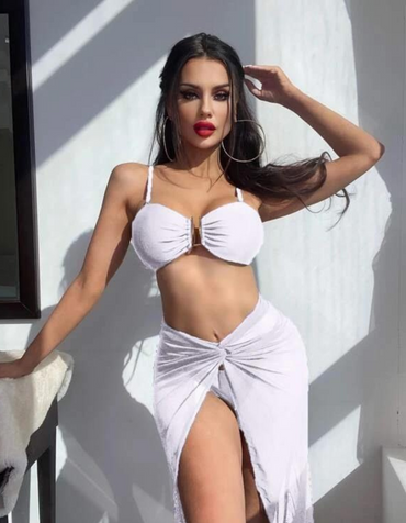 SHOPIQAT Split 3-Pieces Swimsuit