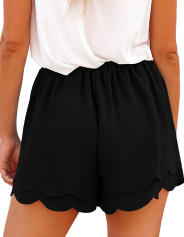 SHOPIQAT Butterfly End Waist Lounge Short with Belt - Premium from shopiqat - Just $5.400! Shop now at shopiqat