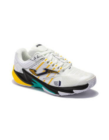 Joma T.Open Padel Shoes - White/Gold - Premium from shopiqat - Just $28! Shop now at shopiqat