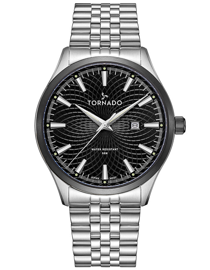 TORNADO Men's Analog Black Dial Watch - Premium  from shopiqat - Just $41.900! Shop now at shopiqat