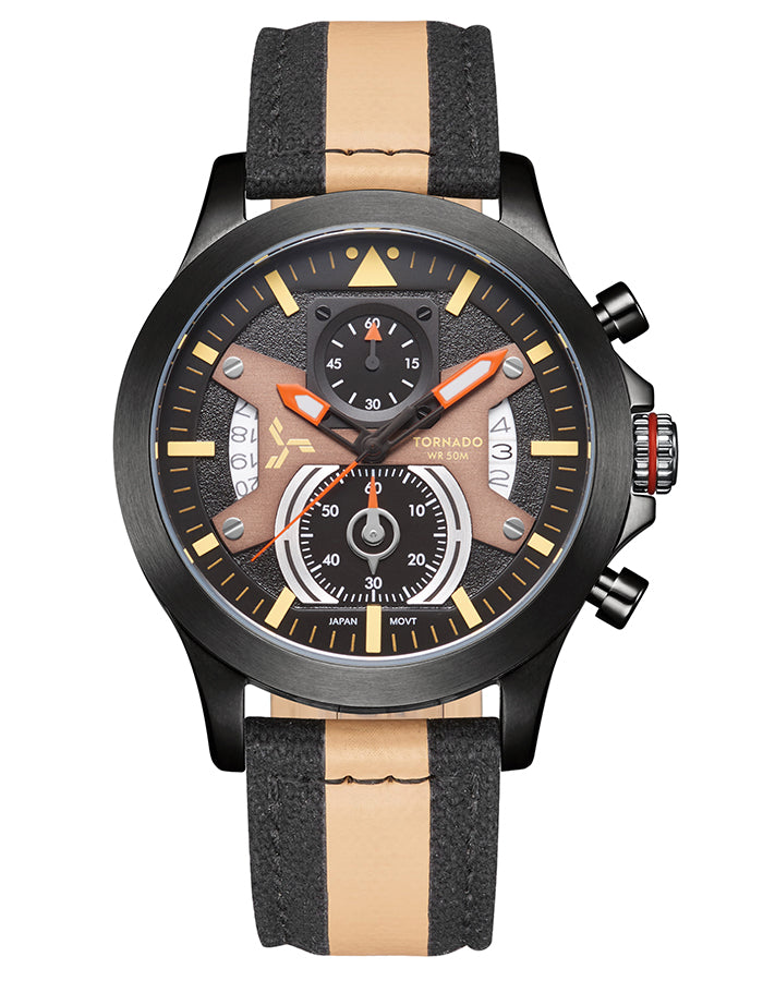 TORNADO Men's Multi Function Multi Color Dial Watch - Premium  from shopiqat - Just $46.900! Shop now at shopiqat