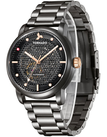TORNADO Men's Analog Black Dial Watch - Premium from shopiqat - Just $61.5! Shop now at shopiqat