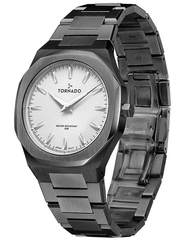 TORNADO Men's Analog White Dial Watch - Premium from shopiqat - Just $45.900! Shop now at shopiqat