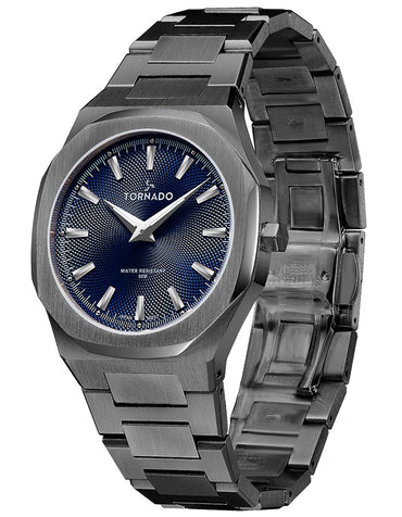 TORNADO Men's Analog Blue Dial Watch - Premium from shopiqat - Just $45.900! Shop now at shopiqat