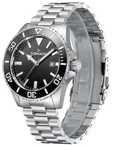 TORNADO Men's Analog Black Dial Watch - Premium from shopiqat - Just $38.900! Shop now at shopiqat
