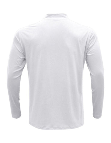 SHOPIQAT New Men's Long Sleeve Stand Collar Pullover Zip Polo Shirt - Premium from shopiqat - Just $6.190! Shop now at shopiqat