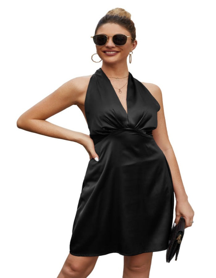 SHOPIQAT Women's Spring Backless Dress - Premium  from shopiqat - Just $6.900! Shop now at shopiqat