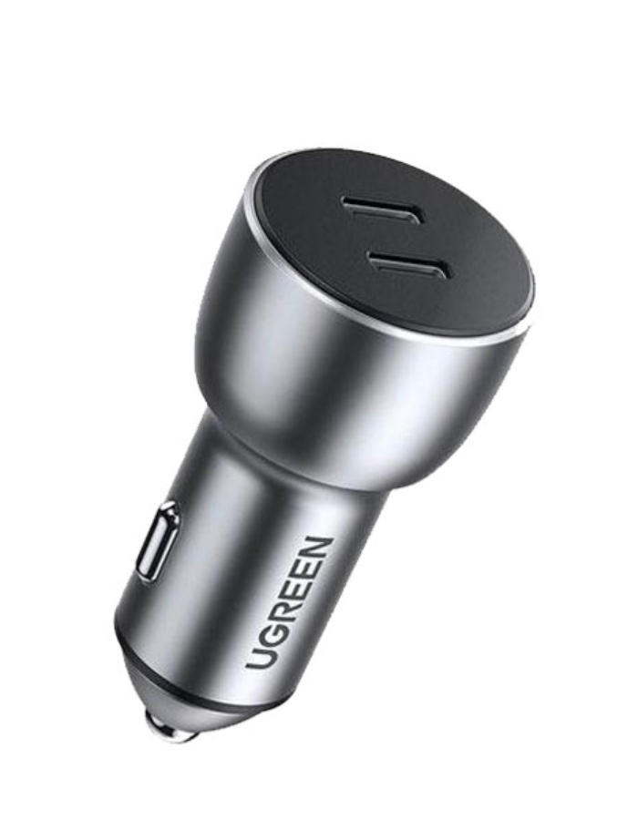 Ugreen USB C Car Charger Aluminum 40W Dual Fast Charge