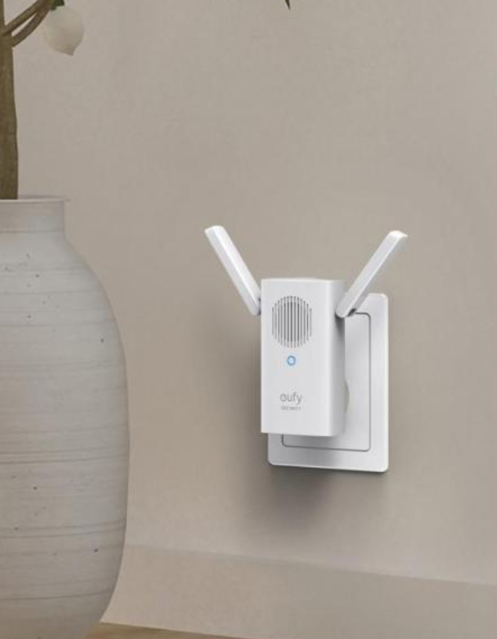 Eufy Battery Video Doorbell Slim 1080p - Black