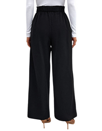 SHOPIQAT Women's Elastic Loose Wide Leg Long Pants - Premium  from shopiqat - Just $9.900! Shop now at shopiqat