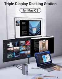 Ugreen USB C Triple Display Docking Station (12-in-1)