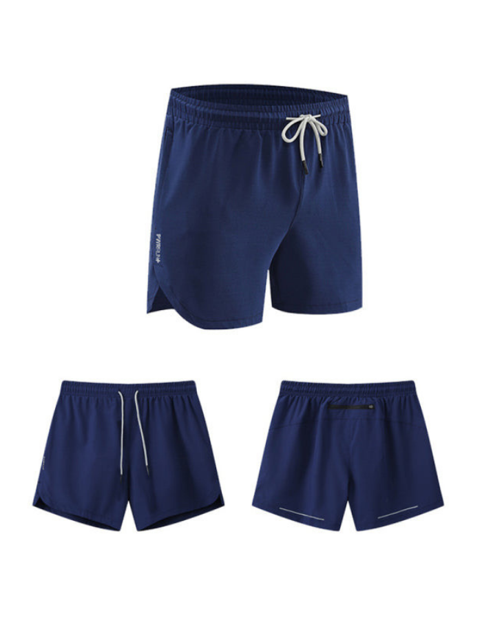 SHOPIQAT Men's Breathable Loose Version Quick-Drying Running Training Three-Quarter Shorts - Premium  from shopiqat - Just $7.100! Shop now at shopiqat