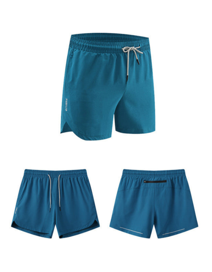 SHOPIQAT Men's Breathable Loose Version Quick-Drying Running Training Three-Quarter Shorts - Premium  from shopiqat - Just $7.100! Shop now at shopiqat