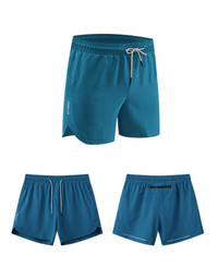SHOPIQAT Men's Breathable Loose Version Quick-Drying Running Training Three-Quarter Shorts - Premium  from shopiqat - Just $7.100! Shop now at shopiqat