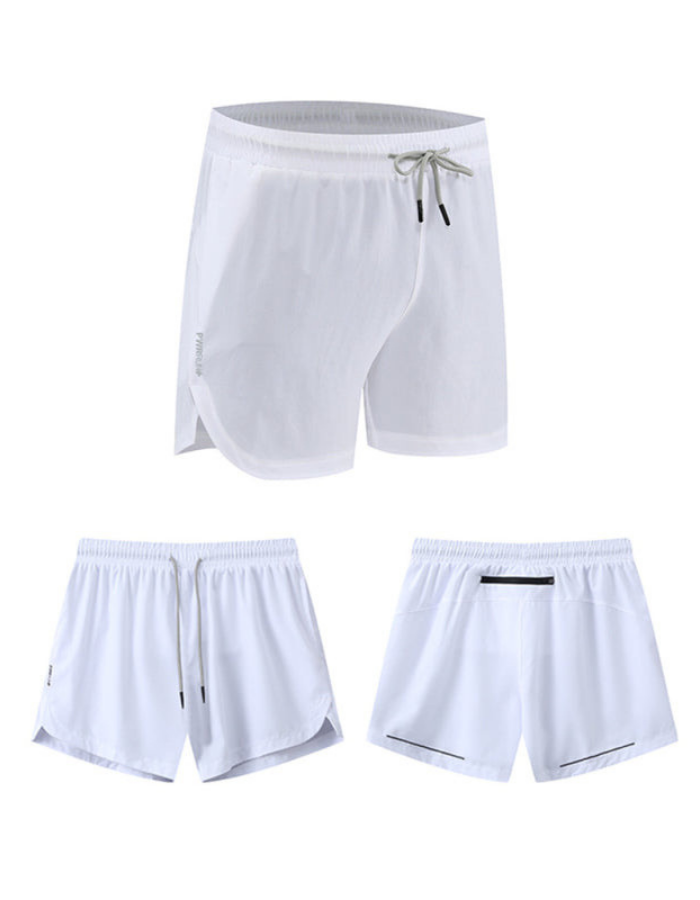 SHOPIQAT Men's Breathable Loose Version Quick-Drying Running Training Three-Quarter Shorts - Premium  from shopiqat - Just $7.100! Shop now at shopiqat