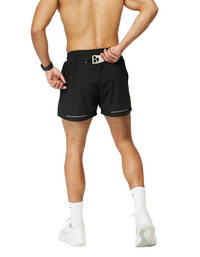 SHOPIQAT Men's Breathable Loose Version Quick-Drying Running Training Three-Quarter Shorts - Premium  from shopiqat - Just $7.100! Shop now at shopiqat