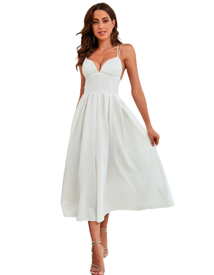 SHOPIQAT  Woman's Spring and Summer New Suspenders Swing Dress - Premium  from shopiqat - Just $10.900! Shop now at shopiqat