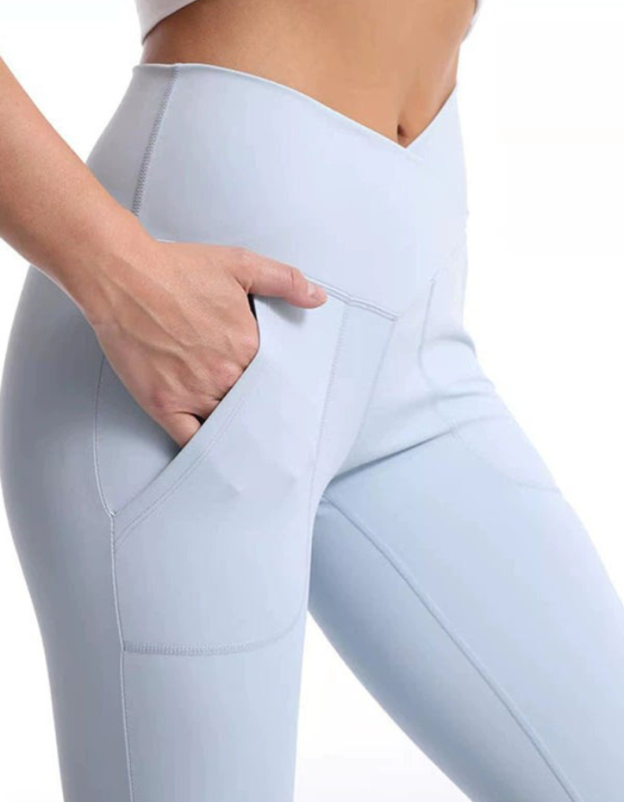 SHOPIQAT Slit Micro High Waist Elastic Hip Lifting Abdomen Dance Casual Sports Trousers - Premium  from shopiqat - Just $10.400! Shop now at shopiqat