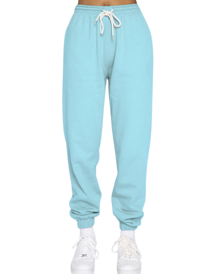 SHOPIQAT Women's New Solid Colour Stand-Up Collar Zipper Pullover Long-Sleeved Sweatshirt and Trousers Suit - Premium  from shopiqat - Just $15.900! Shop now at shopiqat