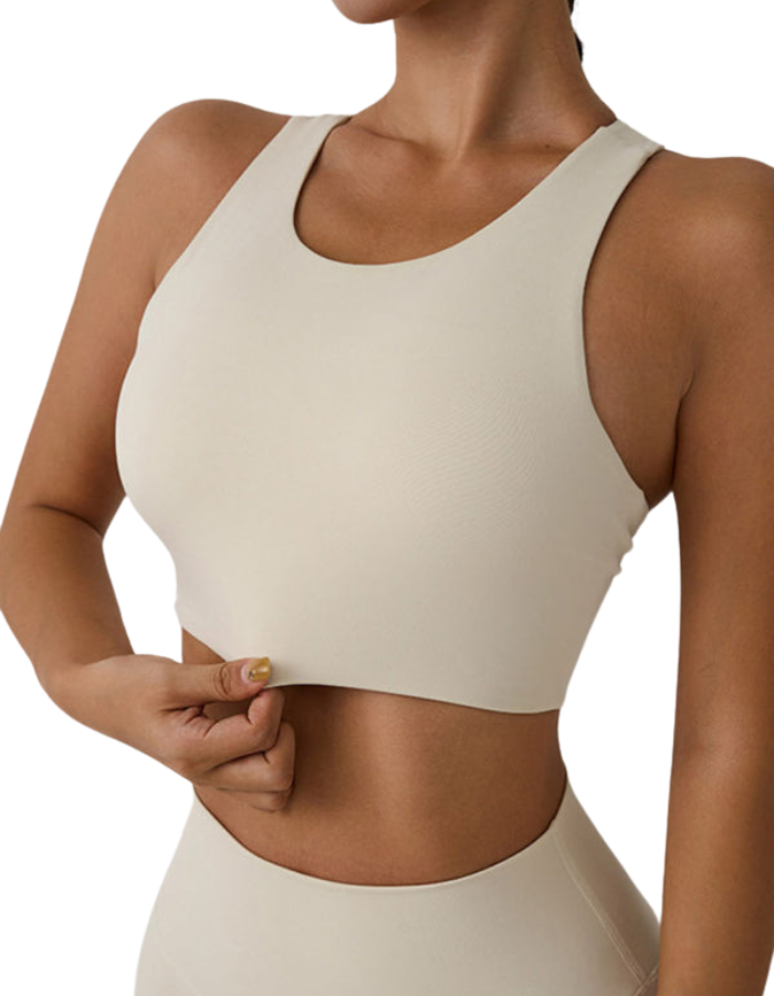 SHOPIQAT New Beautiful Back Sports Bra Yoga Sports Vest - Premium  from shopiqat - Just $7! Shop now at shopiqat