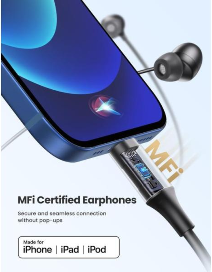 Ugreen In-Ear Lightning Headphone